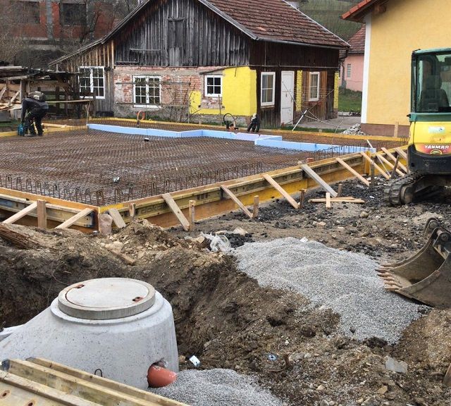 Pum und Winter Bau GmbH - Bau eines Einfamilienhauses
