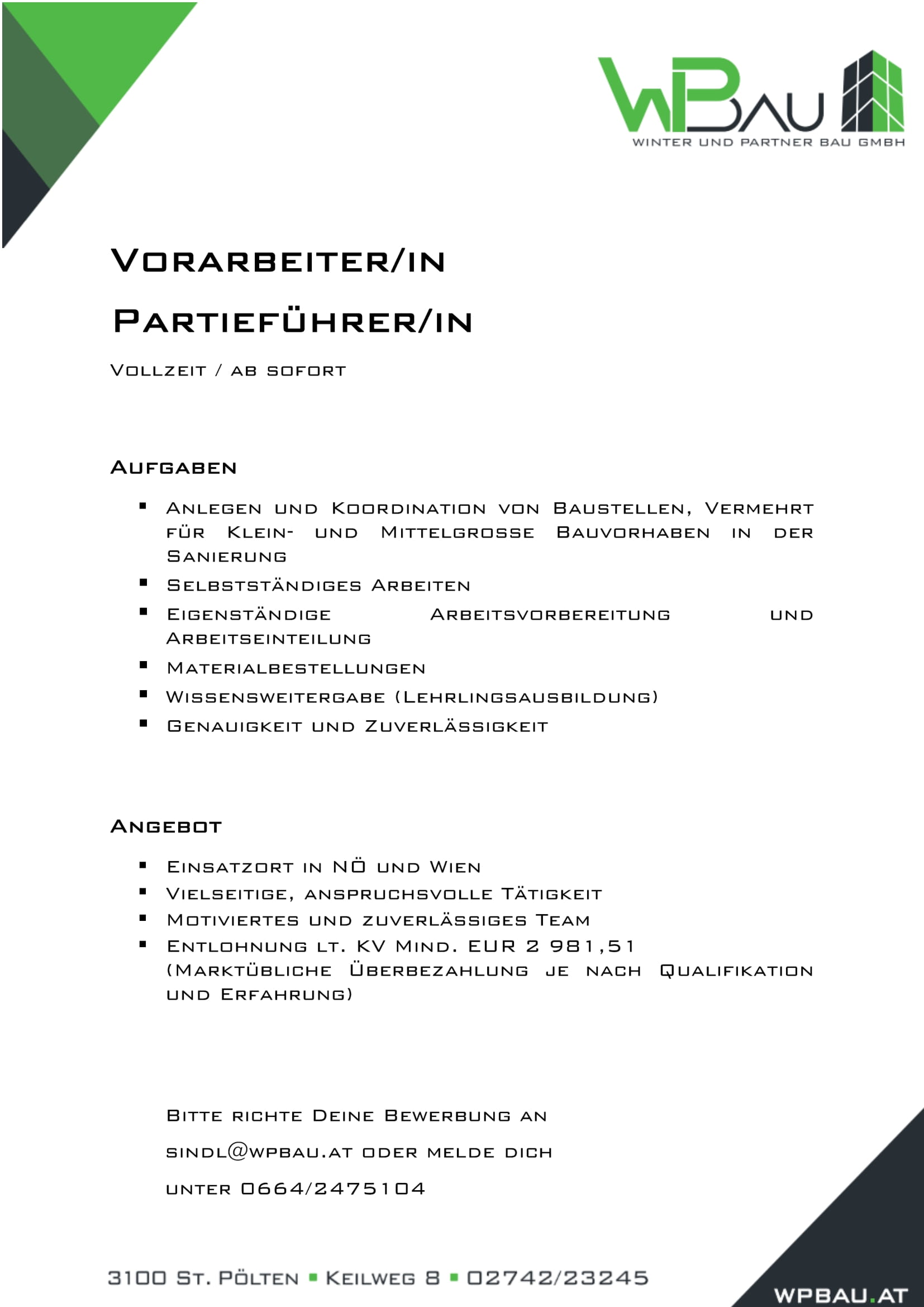 Winter und Partner Bau GmbH